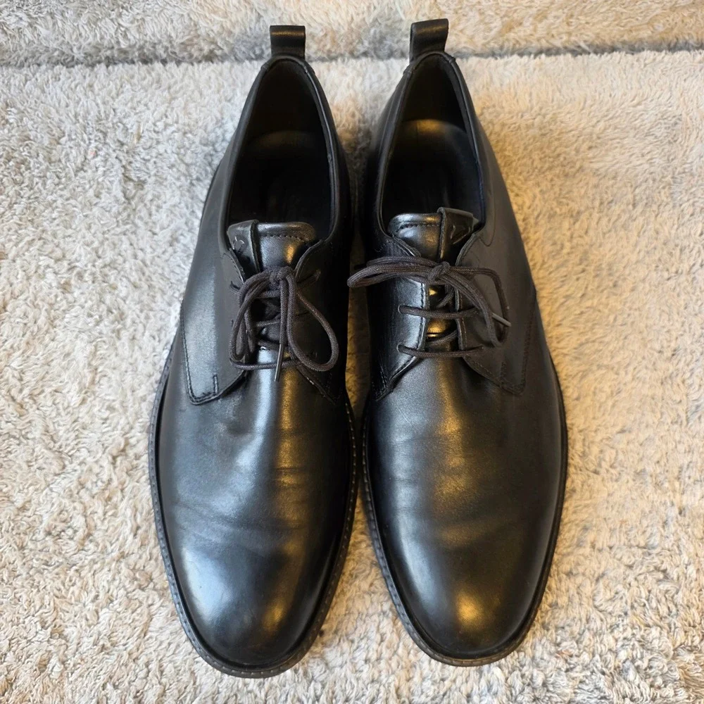 ECCO Men's St.1 Hybrid Plain Toe Derby Oxford Dress Shoes US 13-13.5 /47‎ $250